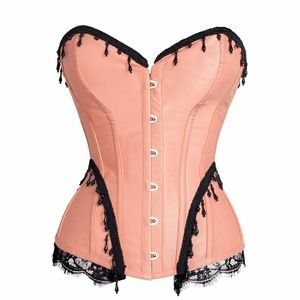 Instant shape steel boned corset
